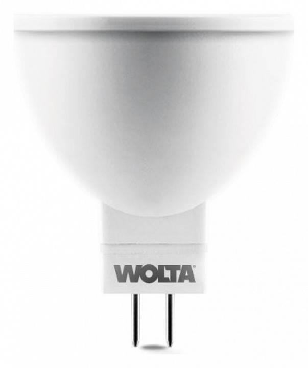 Лампа светодиодная Wolta  GU5.3 7.5Вт 6500K 25WMR16-220-7.5GU5.3