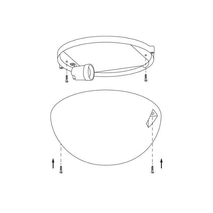 Накладной светильник Wolta  ДПБ06-60-012
