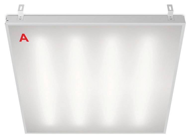 Светильник для потолка Грильято WoltaPRO ДВО02 ДВО02-36-041-5К