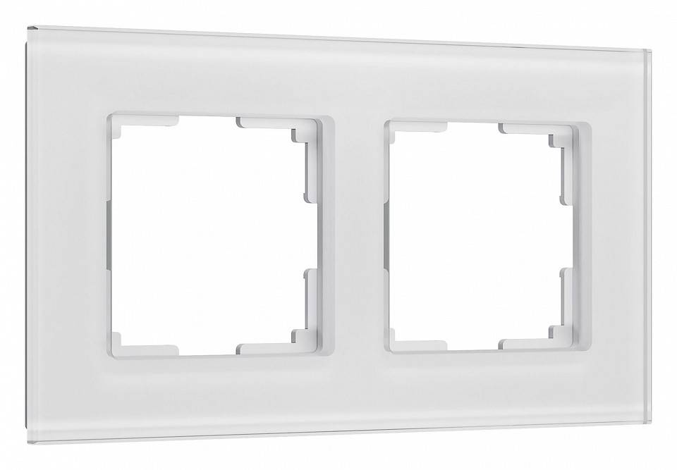 Рамка на 2 поста Werkel Senso белый soft-touch W0023101