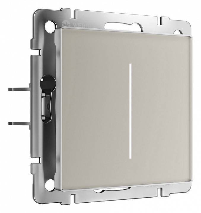 Диммер с подсветкой без рамки Werkel дымчатый W3443141