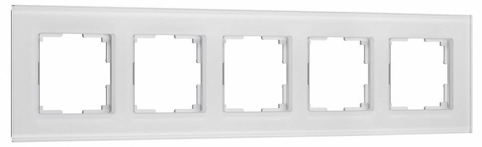 Рамка на 5 постов Werkel Senso белый soft-touch W0053101