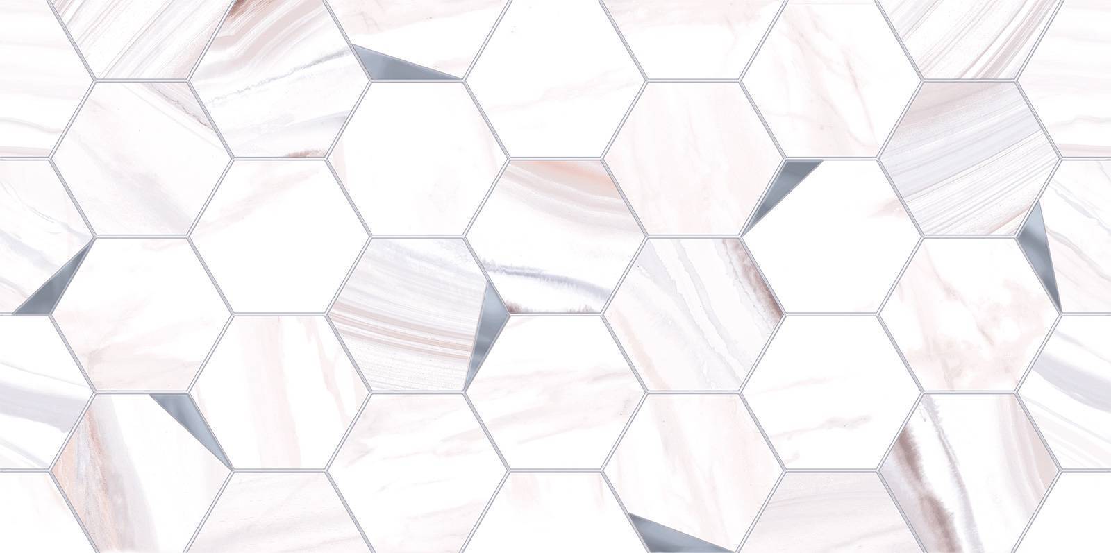 Плитка настенная Cersanit Eterna Mix 249х500х8.5 мм WT9ETE55