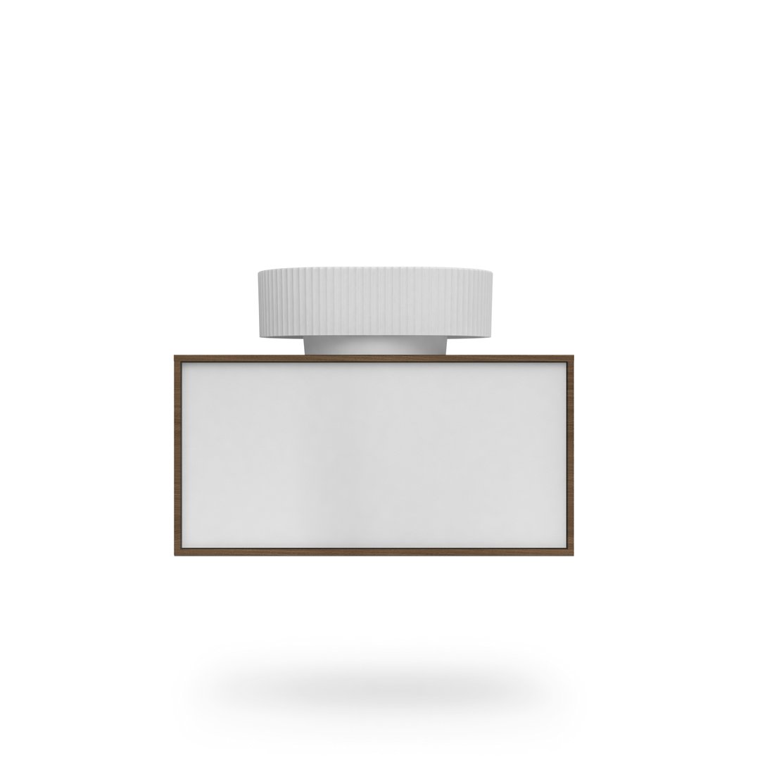 Тумба Kerama Marazzi ATOLLO 80 см подвесная 1 ящик белая матовая AT.80\WHT.M