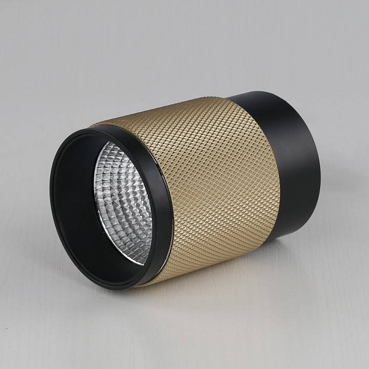 Накладной светильник iLedex Technical Delta 1955-10W-3000K-36 BK+BR