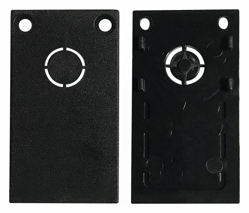 Заглушка для трека iLedex Technical VISION48/22 черная (2 шт) 4822-025-BK