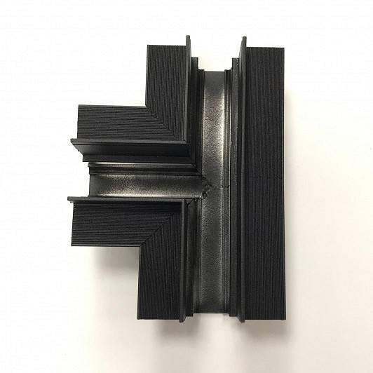 Соединитель T-образный для треков встраиваемых iLedex Technical VISION48/22 T-TYPE CONNECT 4822-022-44/92-BK