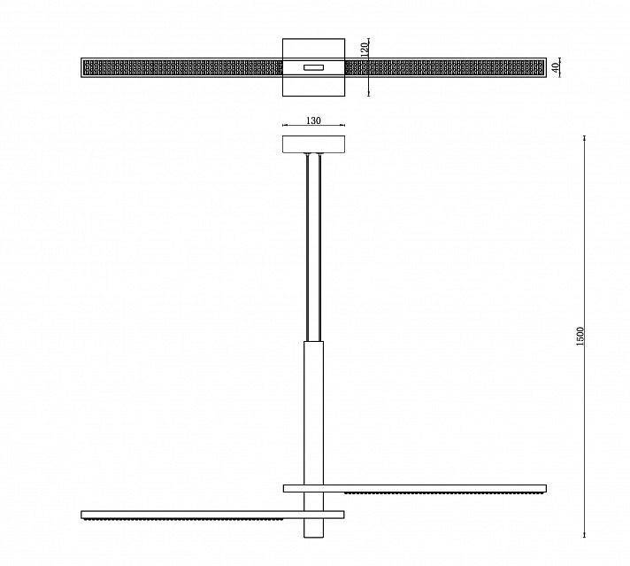 Подвесной светильник iLedex Vision 4722-97 SGD