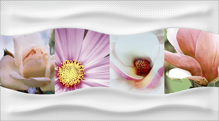 Декор Ceradim Relax 1 25х45 см КВС16Relax1