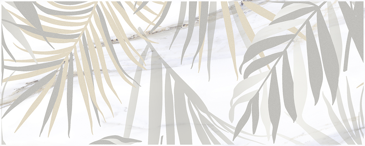 Декор Laparet Aria Botanica-1 белый 20х50 см х9999284073