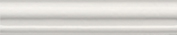 Бордюр Kerama Marazzi Тортона Багет белый 150x30 мм BLD046