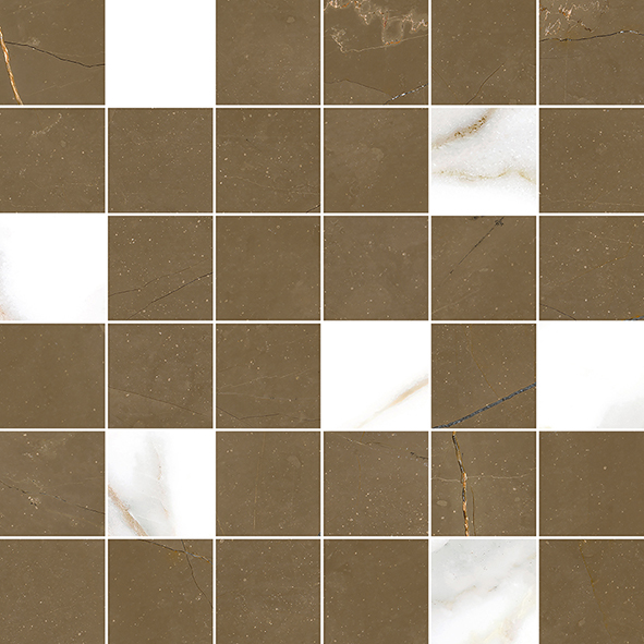 Мозаика Laparet Lima коричневая 30х30 см х9999281543
