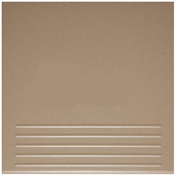 Ступень керамогранитная Контакт соль-перец серый 300х300х7 мм KDT01A05V