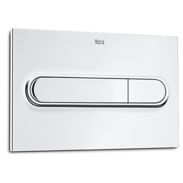 Клавиша смыва двухрежимная Roca PL1 глянцевый хром 7890095001