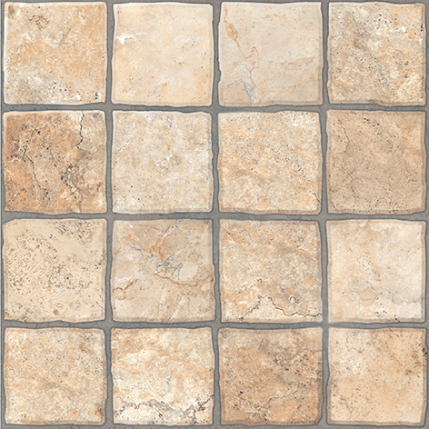 Керамогранит Керамин Карфаген 3 светло-бежевый 400х400 мм 9999211161