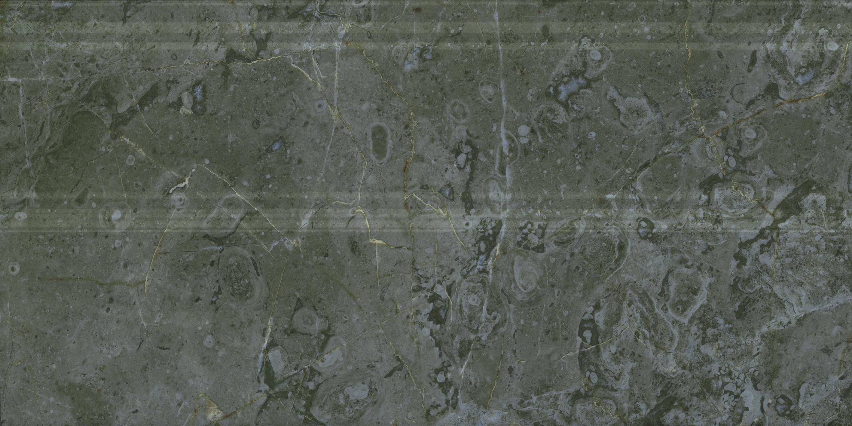 Плинтус Kerama Marazzi Серенада зеленый глянцевый обрезной 30x15 см FMA031R