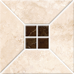 Плитка настенная Керамин Риальто 3С тип 1 бежевая 20х20 см х9999211235