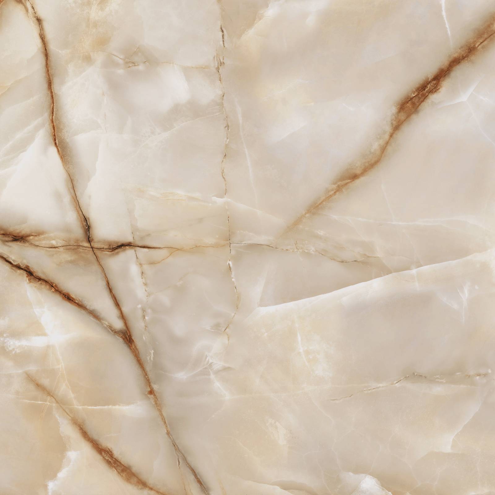 Керамогранит Alma Ceramica Onyx Royal Latte полированный 600x600x8 мм 6060ORO11P