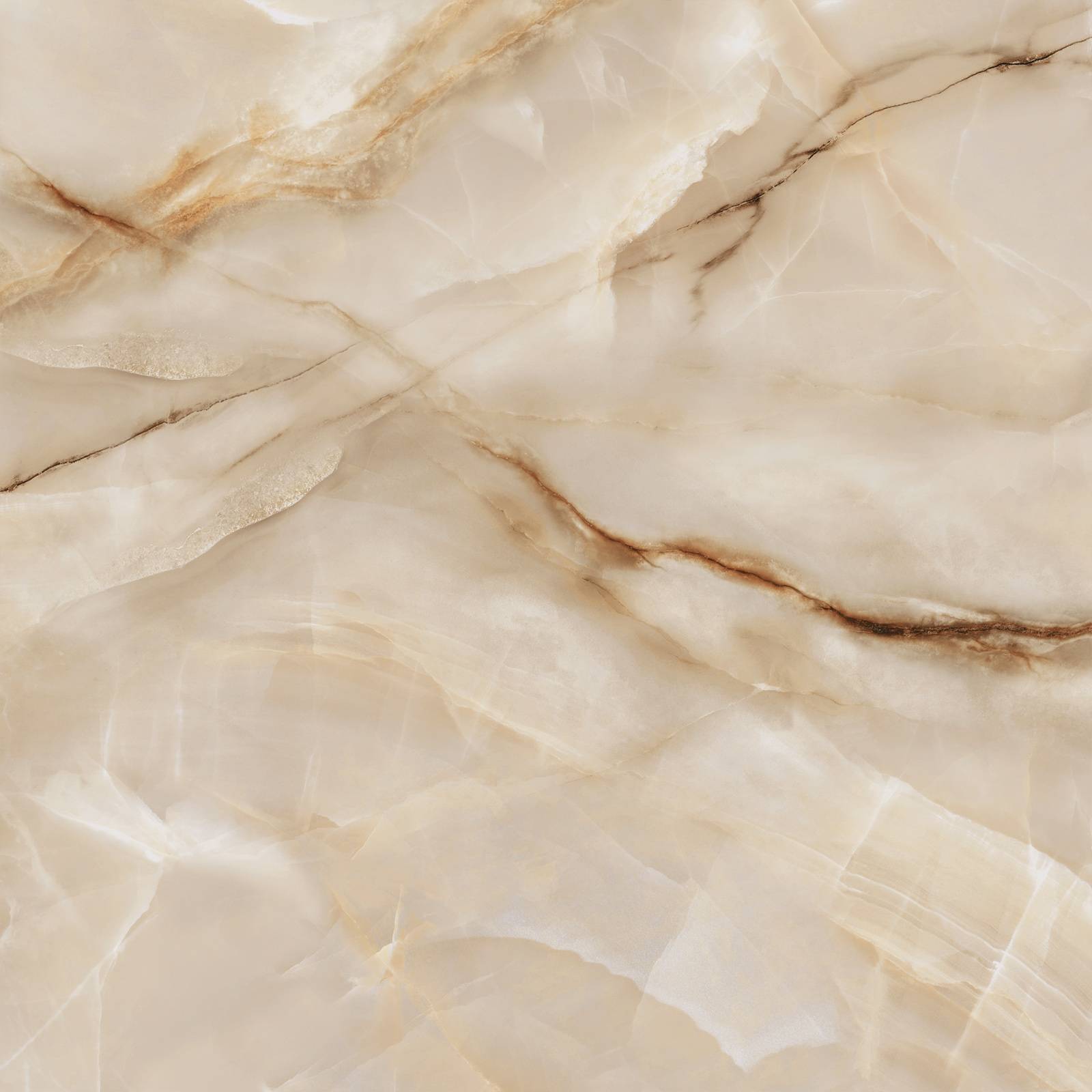 Керамогранит Alma Ceramica Onyx Royal Latte полированный 600x600x8 мм 6060ORO11P