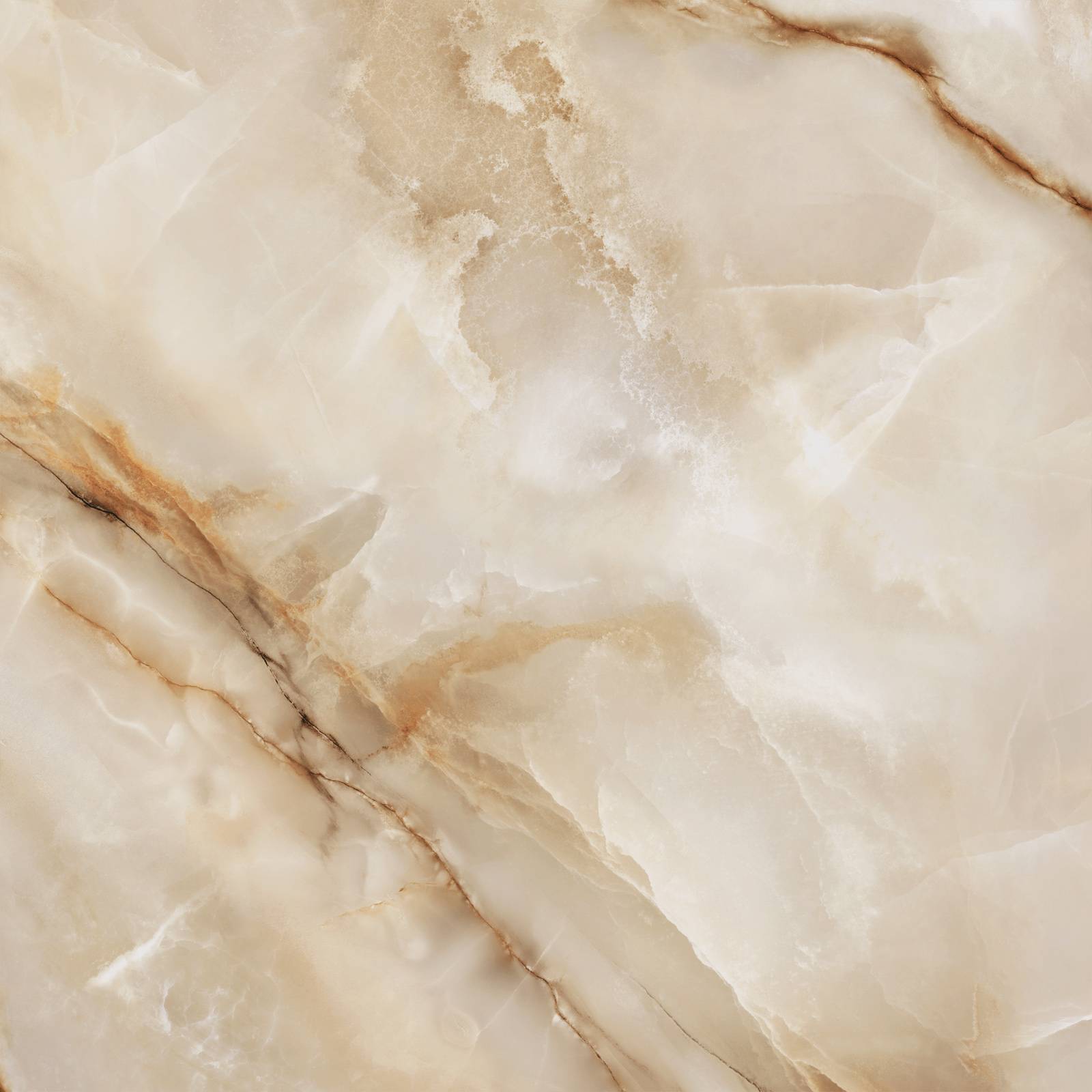 Керамогранит Alma Ceramica Onyx Royal Latte полированный 600x600x8 мм 6060ORO11P