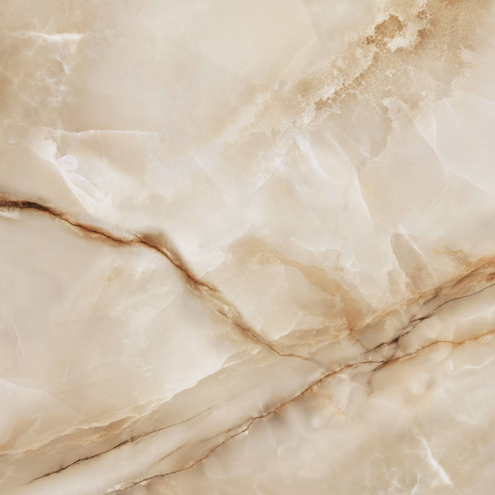 Керамогранит Alma Ceramica Onyx Royal Latte полированный 600x600x8 мм 6060ORO11P