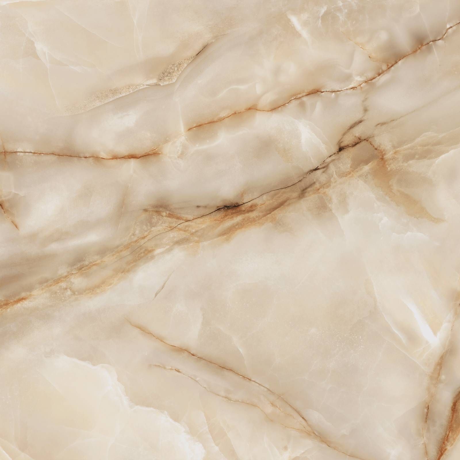 Керамогранит Alma Ceramica Onyx Royal Latte полированный 600x600x8 мм 6060ORO11P