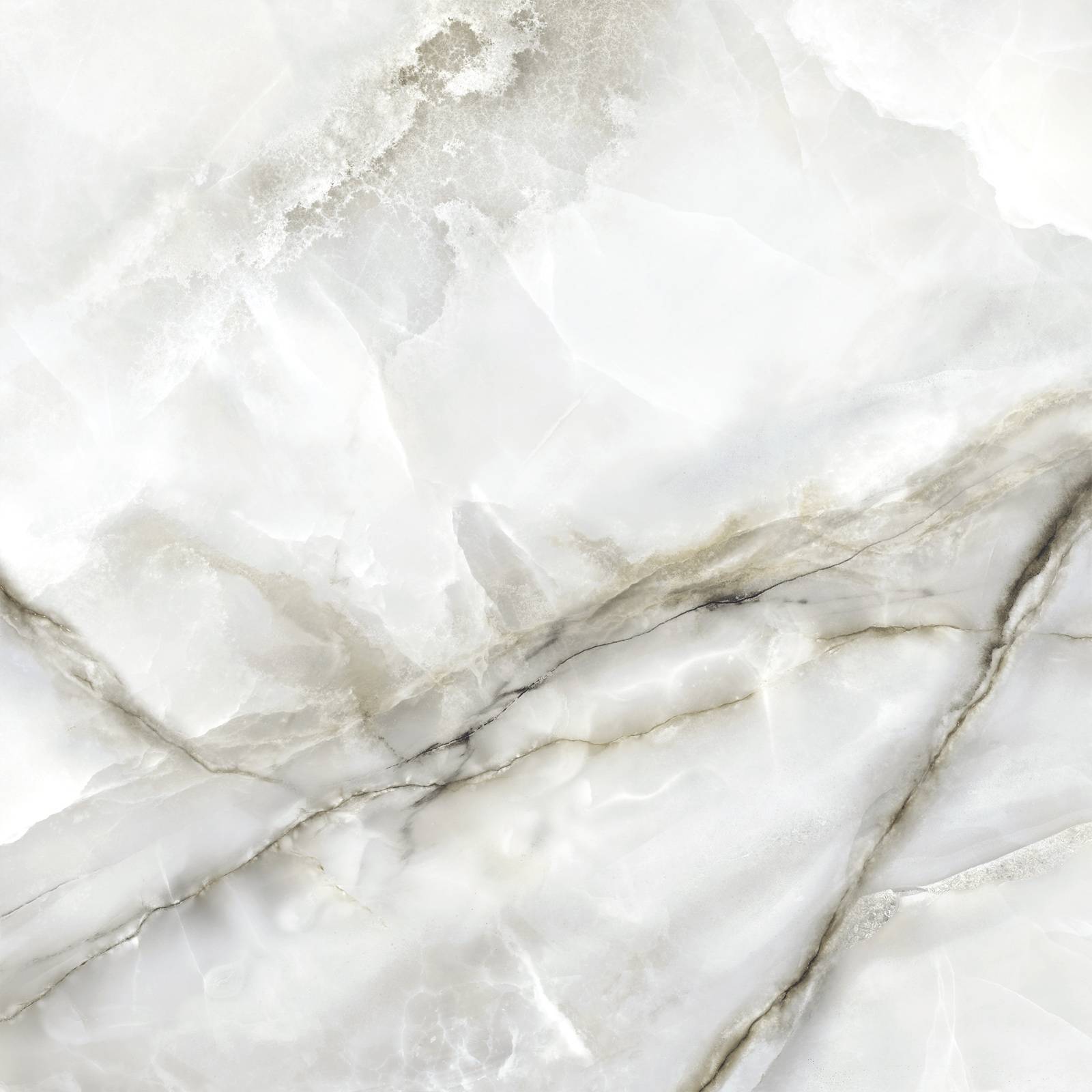 Керамогранит Alma Ceramica Onyx Royal Gray полированный 600x600x8 мм 6060ORO15P