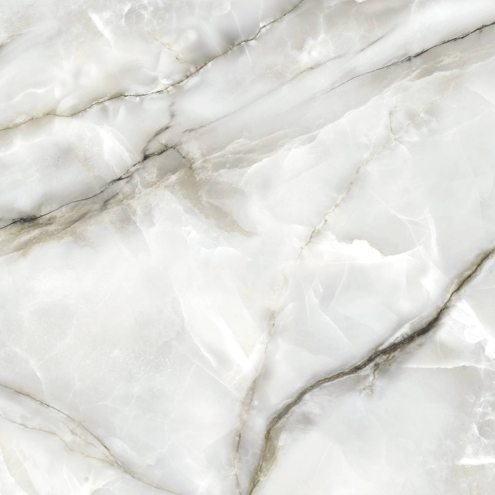 Керамогранит Alma Ceramica Onyx Royal Gray полированный 600x600x8 мм 6060ORO15P