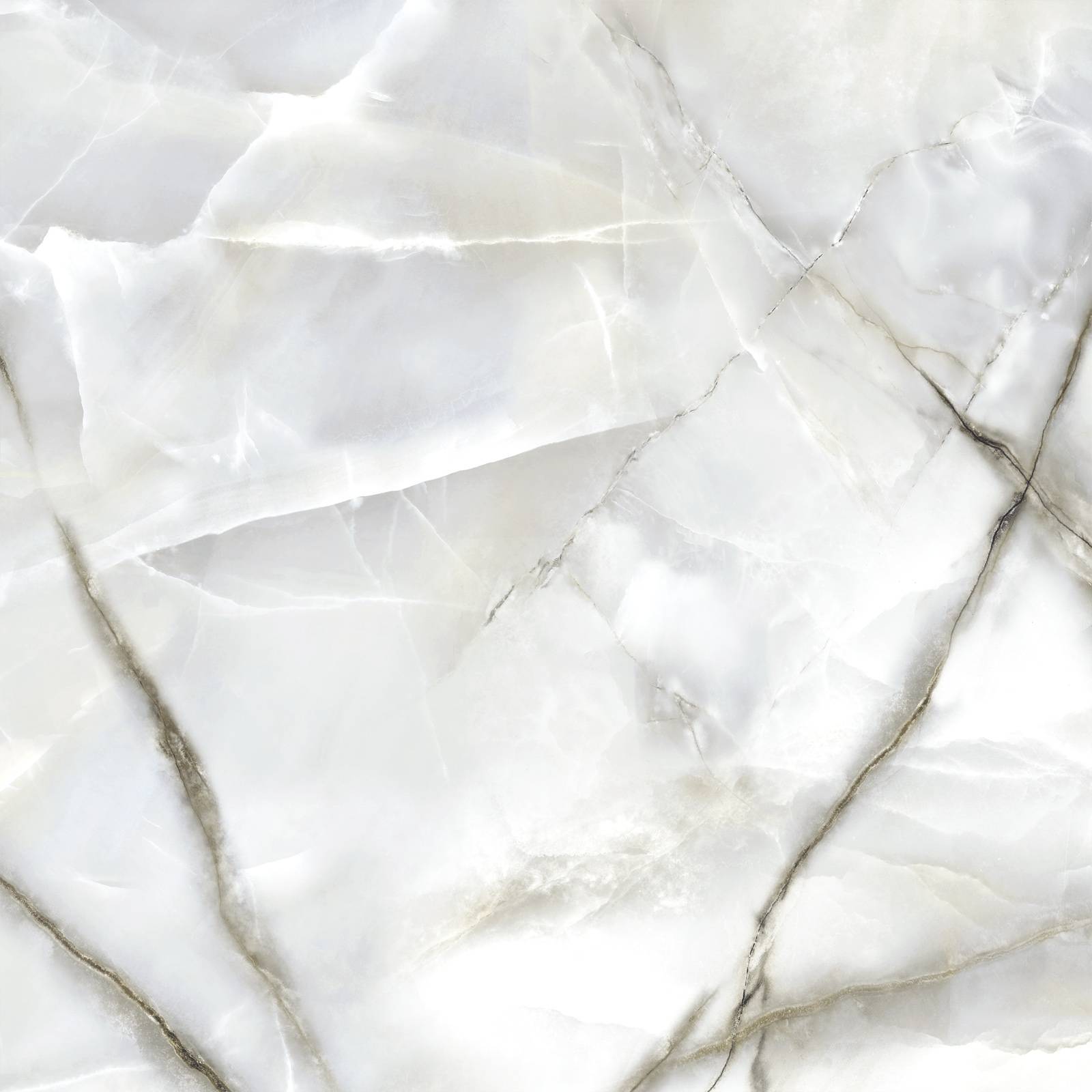 Керамогранит Alma Ceramica Onyx Royal Gray полированный 600x600x8 мм 6060ORO15P