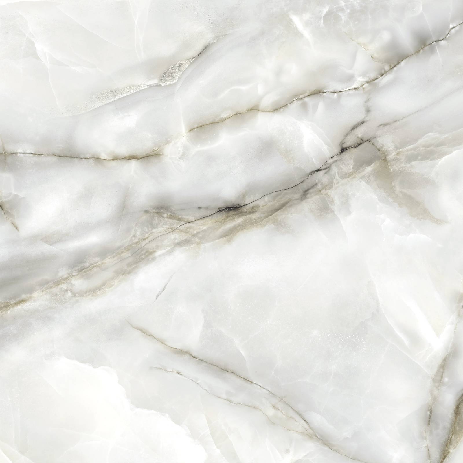 Керамогранит Alma Ceramica Onyx Royal Gray полированный 600x600x8 мм 6060ORO15P