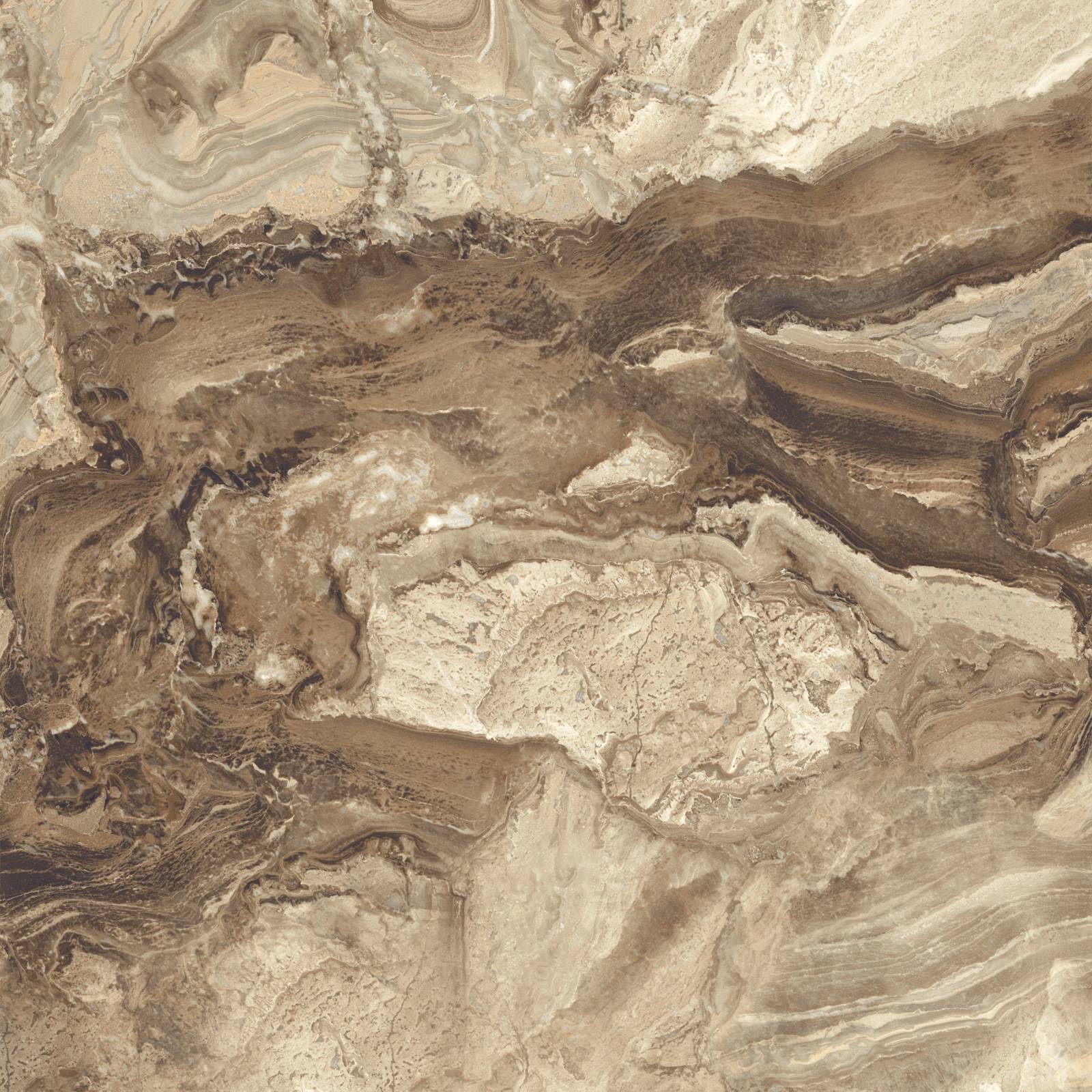 Керамогранит Alma Ceramica Persia Brown полированный 600x600x8 мм 6060PRS21P