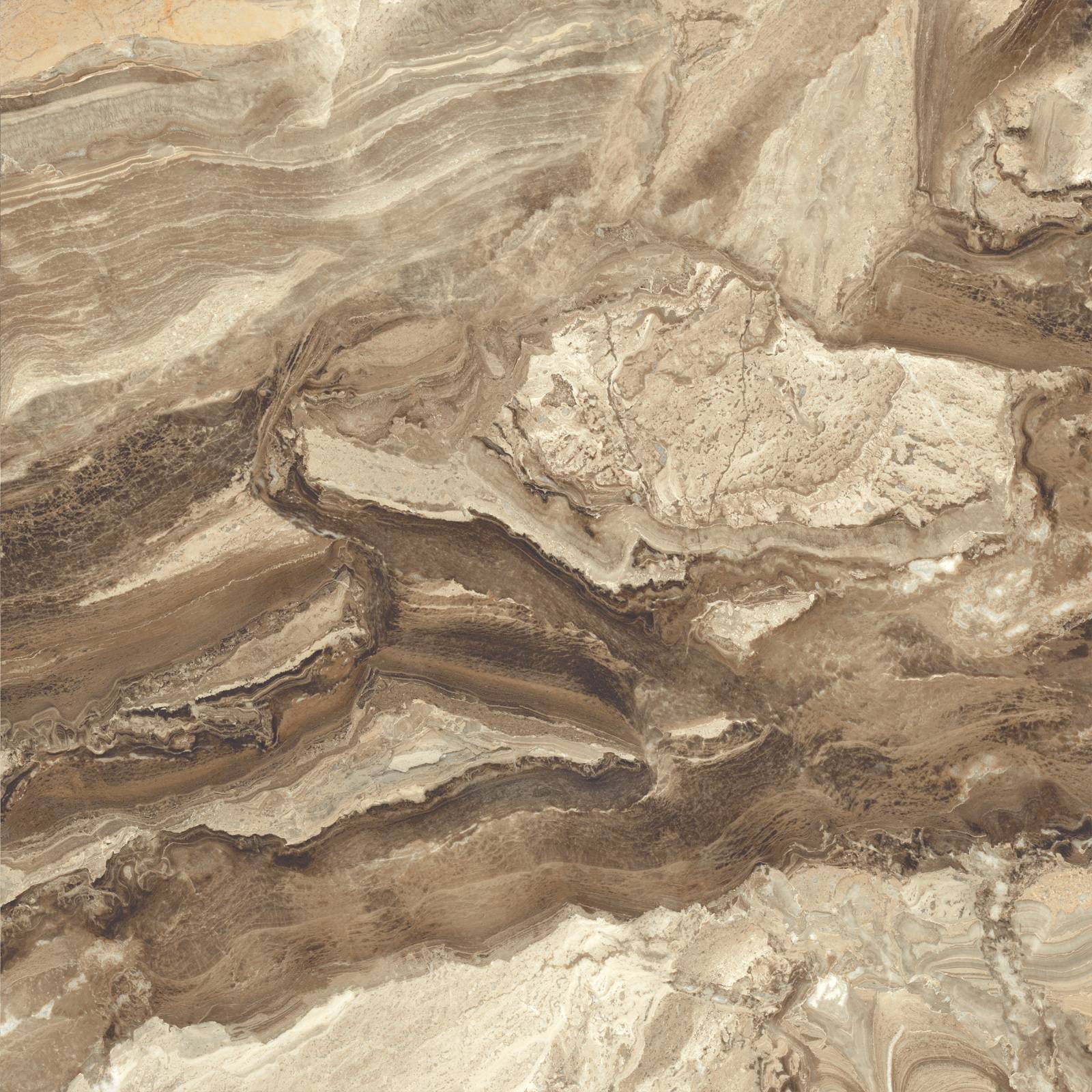 Керамогранит Alma Ceramica Persia Brown полированный 600x600x8 мм 6060PRS21P