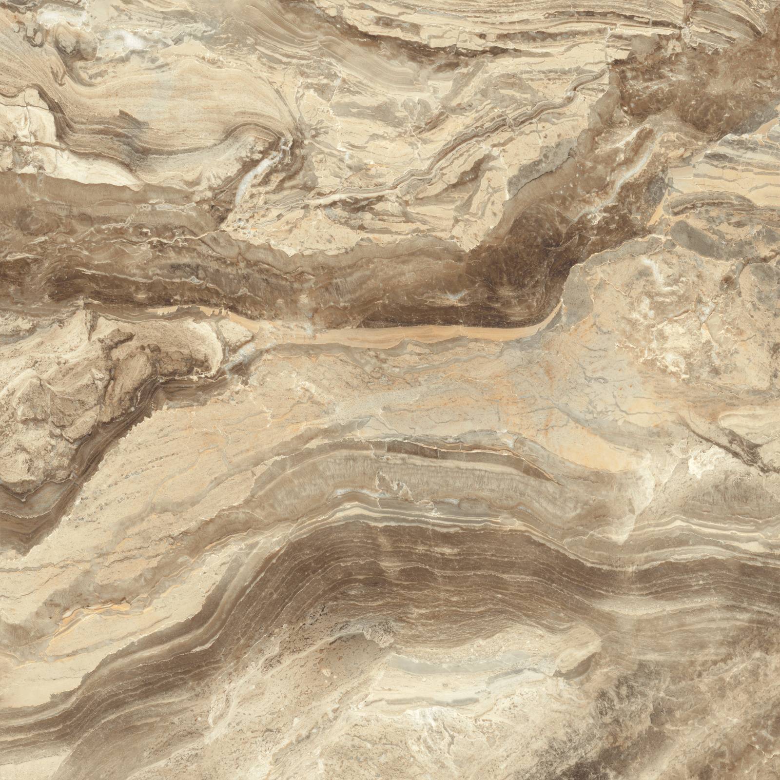 Керамогранит Alma Ceramica Persia Brown полированный 600x600x8 мм 6060PRS21P