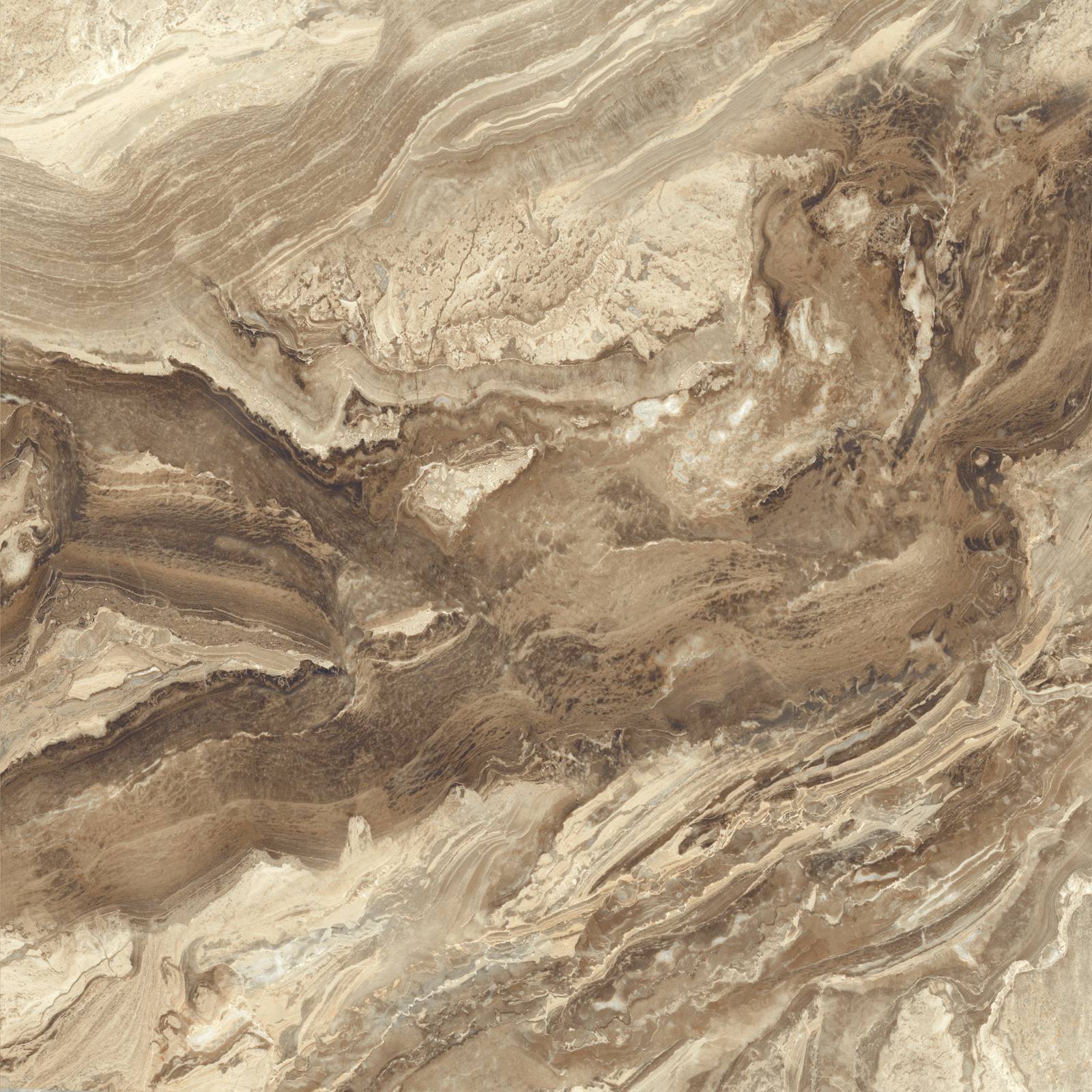 Керамогранит Alma Ceramica Persia Brown полированный 600x600x8 мм 6060PRS21P