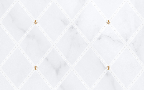 Декор Шахтинская плитка Милана светлый 25x40 см 010300000191