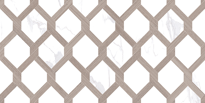 Плитка настенная Laparet Statuario 20x40 см табачный узор 08-00-17-2466