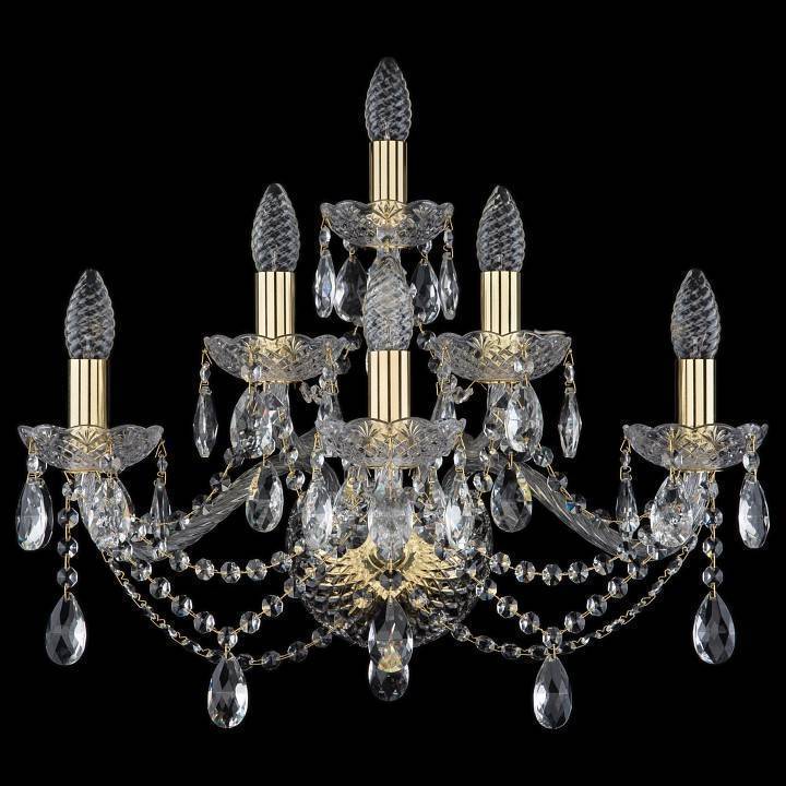 Бра Bohemia Art Classic 10.21.3+2+1.220.Gd.Sp