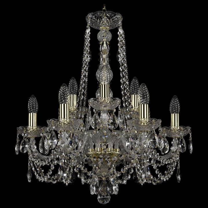 Подвесная люстра Bohemia Art Classic 11.11 11.11.6+3.195.h-63.Gd.Sp