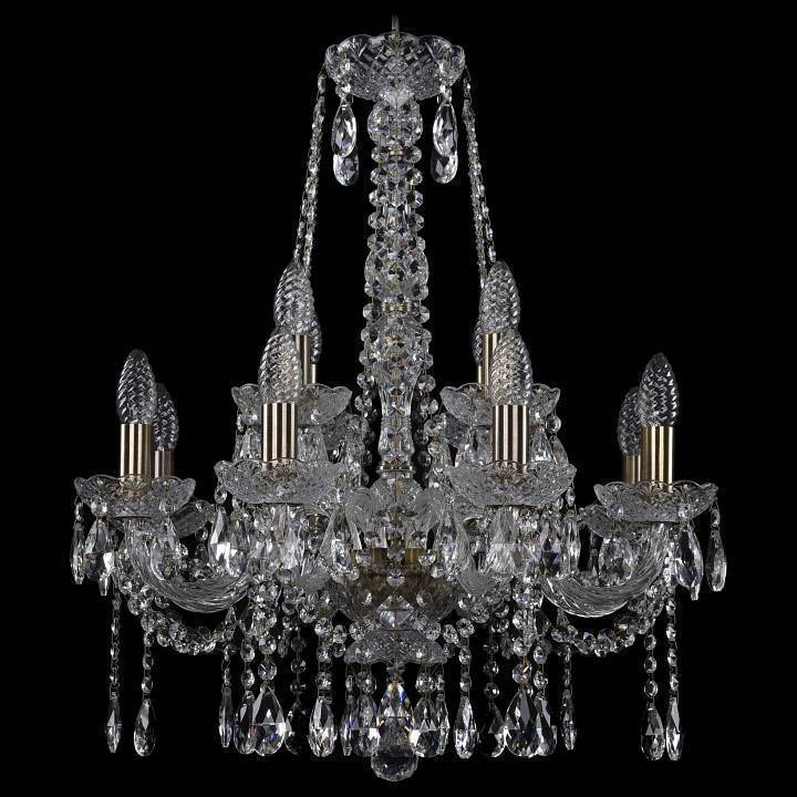 Подвесная люстра Bohemia Art Classic 11.12 11.12.8+4.195.h-63.Br.Sp