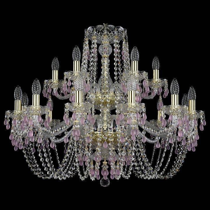 Подвесная люстра Bohemia Art Classic 11.24 11.24.12+6.300.2d.Gd.V7010