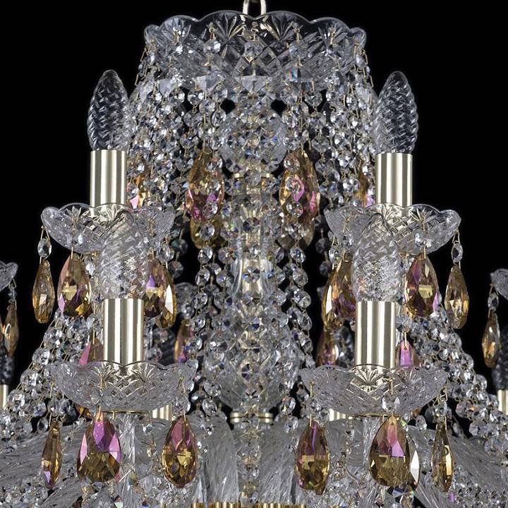 Подвесная люстра Bohemia Art Classic 11.25 11.25.16+8.360.Gd.Sp.K777