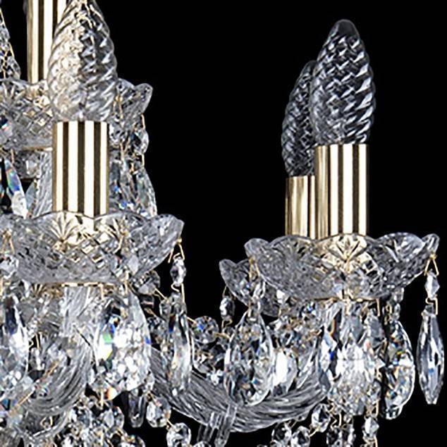 Торшер Bohemia Art Classic 11.25 высота 165 см 13.25.8+4.200.P.h-165.Gd.Sp