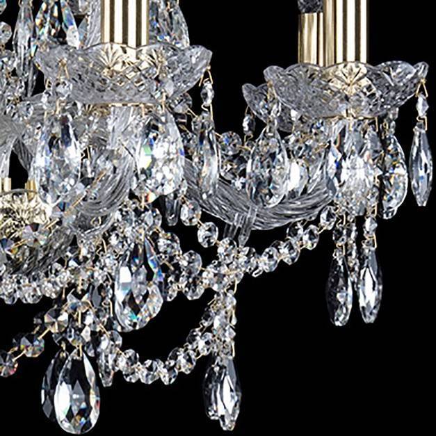 Торшер Bohemia Art Classic 11.25 высота 165 см 13.25.8+4.200.P.h-165.Gd.Sp