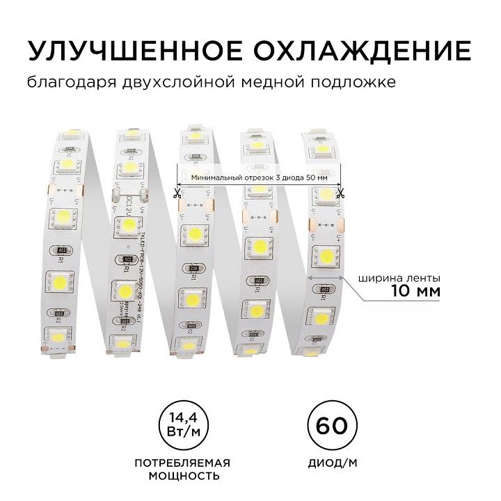 Лента светодиодная Apeyron Electrics  00-15