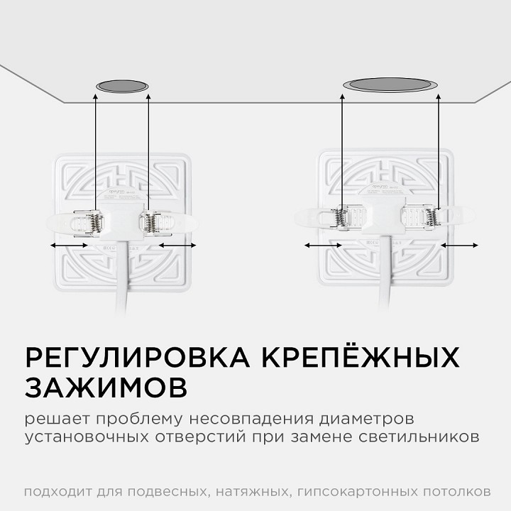 Встраиваемый светильник Apeyron Electrics  06-113