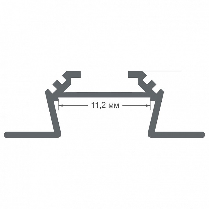 Профиль встраиваемый Apeyron Electrics  08-03-01Ч
