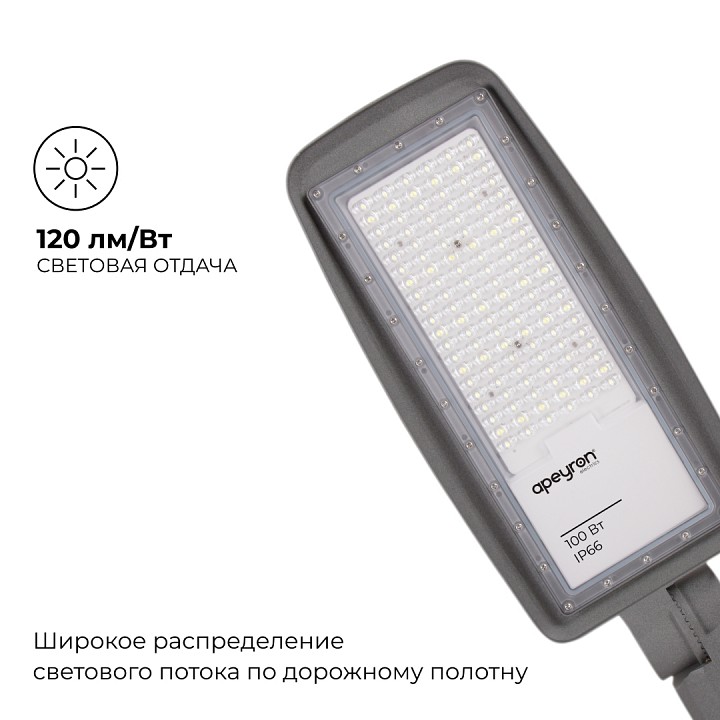 Светильник консольный уличный Apeyron Electrics 100 Вт 29-11