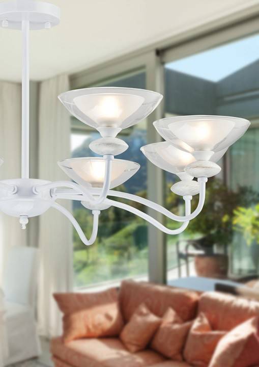 Люстра на штанге Arti Lampadari Fassano Fassano E 1.1.8 W