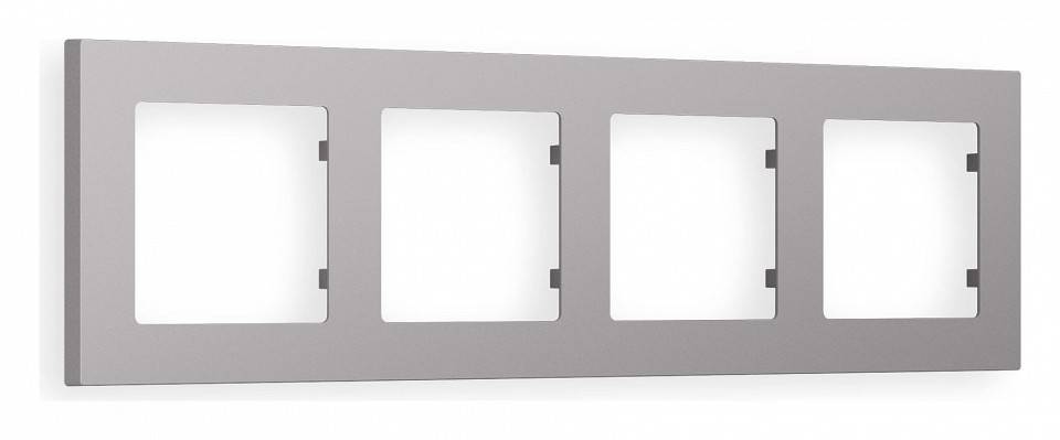 Рамка на 4 поста Ambrella Volt Techno AF220504