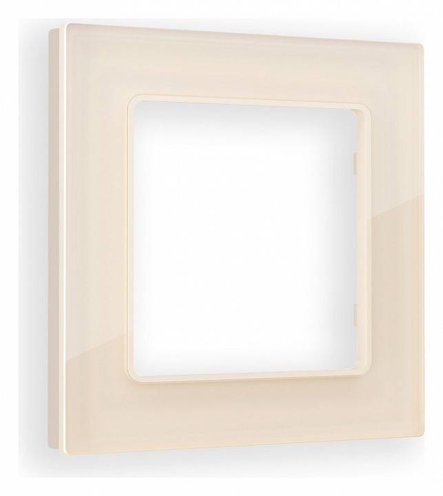 Рамка на 1 пост Ambrella Volt Platos Стекло органическое AF330301